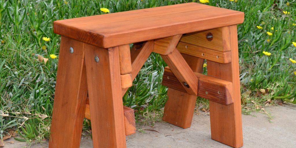 A classic wooden bench situated in a park