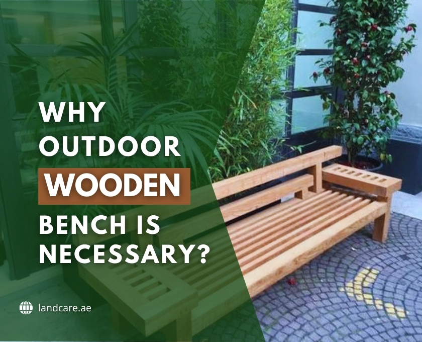 Outdoor Wooden Bench