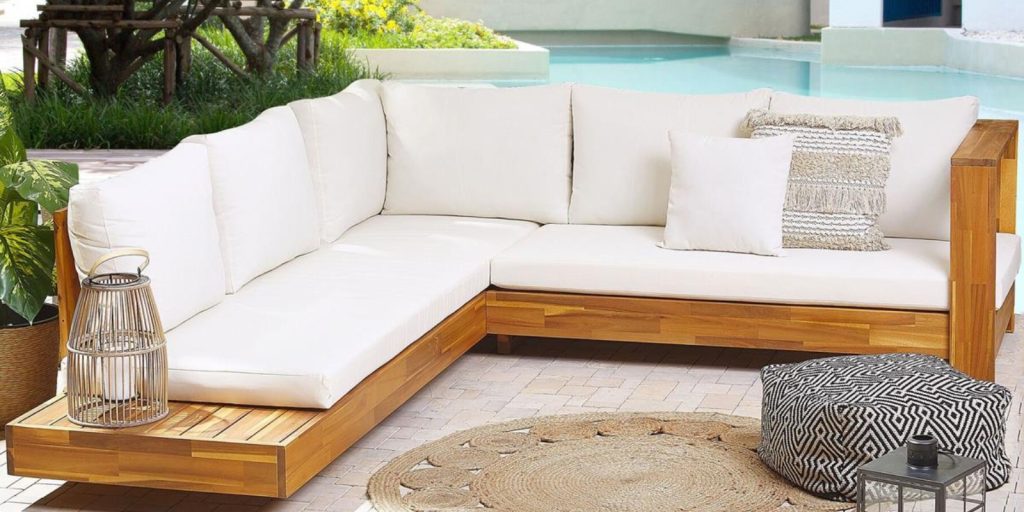 Wooden Outside Sofas