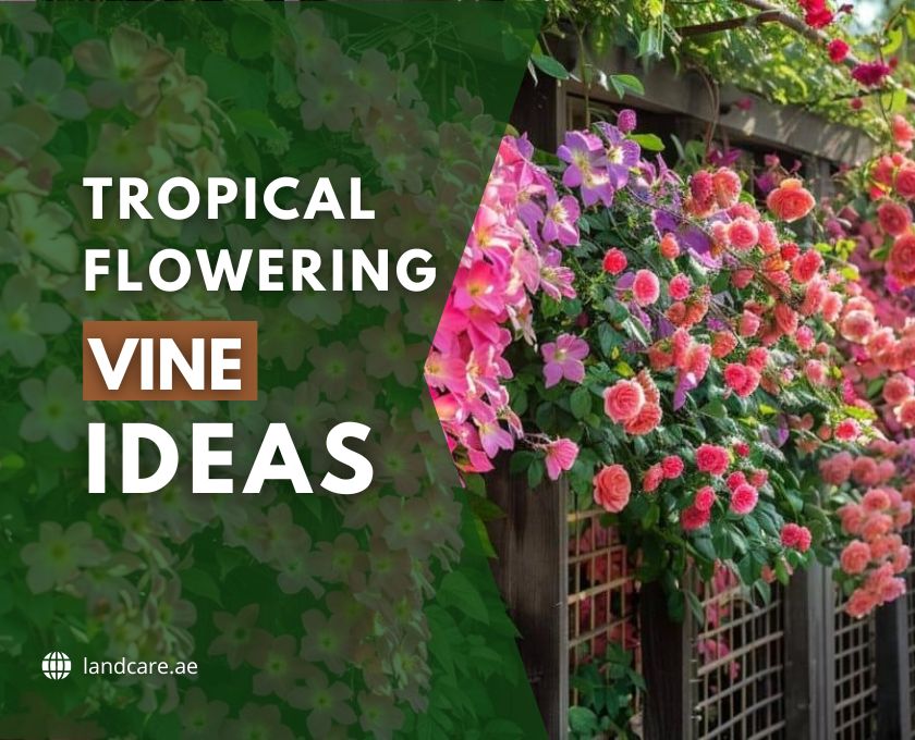 Tropical flowering vine